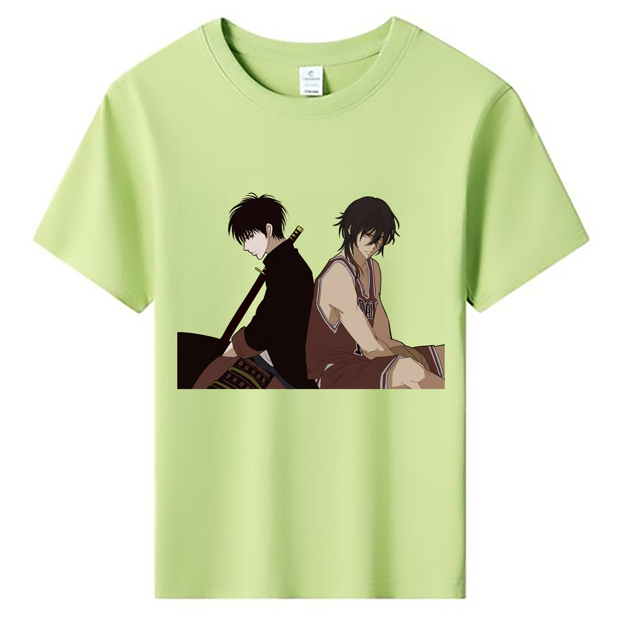 （画像用） SLAM DUNK／スラムダンク 綿100％キッズTシャツ（フロントプリント）
